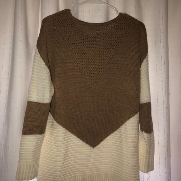Camel Patchwork Sweater - Picture 5 of 5